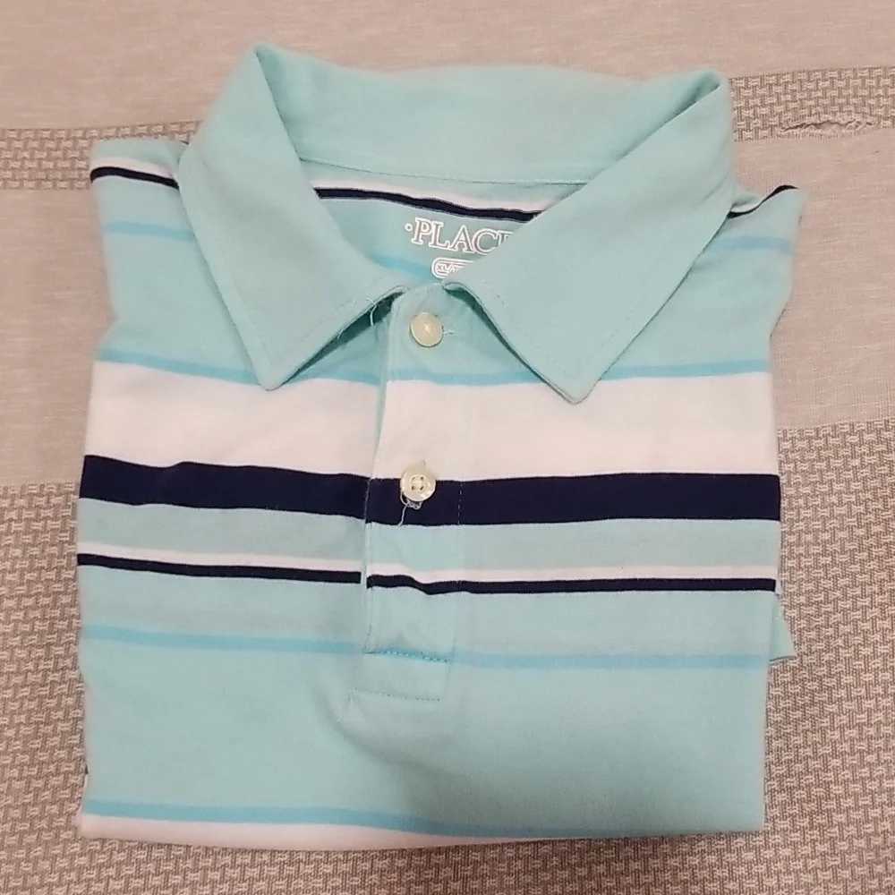 Spring striped collared shirts(3) - Picture 4 of 5